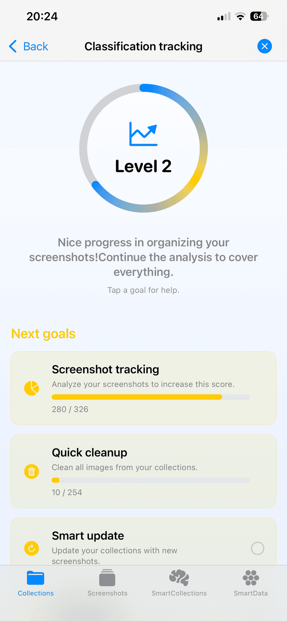 Screenshot de l'application